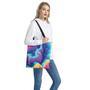 Colorful Cloud Print Tote Bag