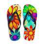 Colorful Daisies Flip-Flops