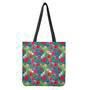 Colorful Hawaii Floral Pattern Print Tote Bag