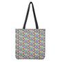 Colorful Ice Cream Pattern Print Tote Bag