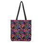 Colorful Leaf Tropical Pattern Print Tote Bag