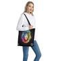 Colorful Leo Sign Print Tote Bag