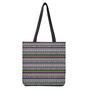 Colorful Leopard Navajo Tribal Print Tote Bag