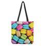 Colorful Macarons Print Tote Bag