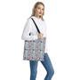 Colorful Medical Pattern Print Tote Bag