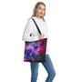 Colorful Nebula Galaxy Space Print Tote Bag