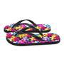 Colorful Orchid Flip Flops