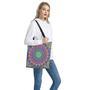 Colorful Psychedelic Optical Illusion Tote Bag