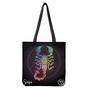 Colorful Scorpio Sign Print Tote Bag