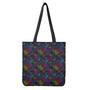 Colorful Sea Turtle Pattern Print Tote Bag