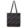 Colorful Seven Chakras Pattern Print Tote Bag