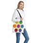 Colorful Seven Chakras Print Tote Bag