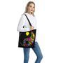 Colorful Splash Yin Yang Print Tote Bag