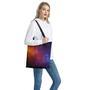 Colorful Stardust Galaxy Space Print Tote Bag