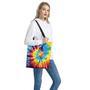 Colorful Tie Dye Print Tote Bag