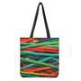 Colorful Yarn Print Tote Bag