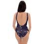 Constellation Galaxy Space One Piece Swimsuite