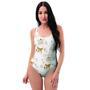 Cow Cute Print One Piece Swimsuite