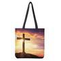 Crucifixion Of Jesus Christ Print Tote Bag