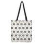 Cute Black Bear Pattern Print Tote Bag