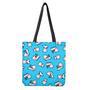 Cute Cartoon Baby Cow Pattern Print Tote Bag