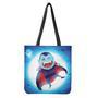 Cute Dracula Print Tote Bag