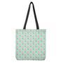 Cute Mermaid Pattern Print Tote Bag