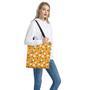 Cute Orange Fruit Pattern Print Tote Bag