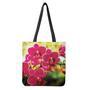 Cute Orchid Print Tote Bag