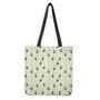 Cute Panda And Bamboo Pattern Print Tote Bag