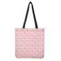 Cute Polka Dot Baby Bear Pattern Print Tote Bag