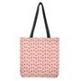 Cute Santa Claus Pattern Print Tote Bag