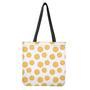 Cute Waffle Pattern Print Tote Bag