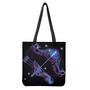 Dark Sagittarius Zodiac Sign Print Tote Bag