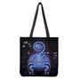 Dark Scorpio Zodiac Sign Print Tote Bag