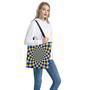 Dartboard Moving Optical Illusion Tote Bag