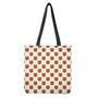 Devil Emoji Pattern Print Tote Bag