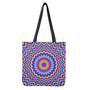 Dizzy Circle Moving Optical Illusion Tote Bag