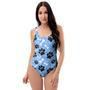 Dog Bone Paw One Piece Swimsuite