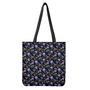 Eagle And Jaguar Pattern Print Tote Bag