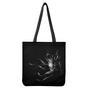 Evil Samurai Mask Print Tote Bag