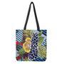 Exotic Patchwork Pattern Print Tote Bag