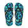 Fire Opal Summer Flip Flops