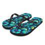 Fire Opal Summer Flip Flops