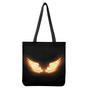 Flame Wings Print Tote Bag