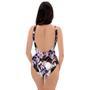 Flower Skull One Piece Swimsuite