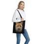 Fox Portrait Print Tote Bag