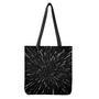 Galaxy Hyperspace Print Tote Bag