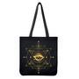 Geometric Eye Of Providence Print Tote Bag