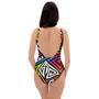 Geometric One Piece Swimsuite